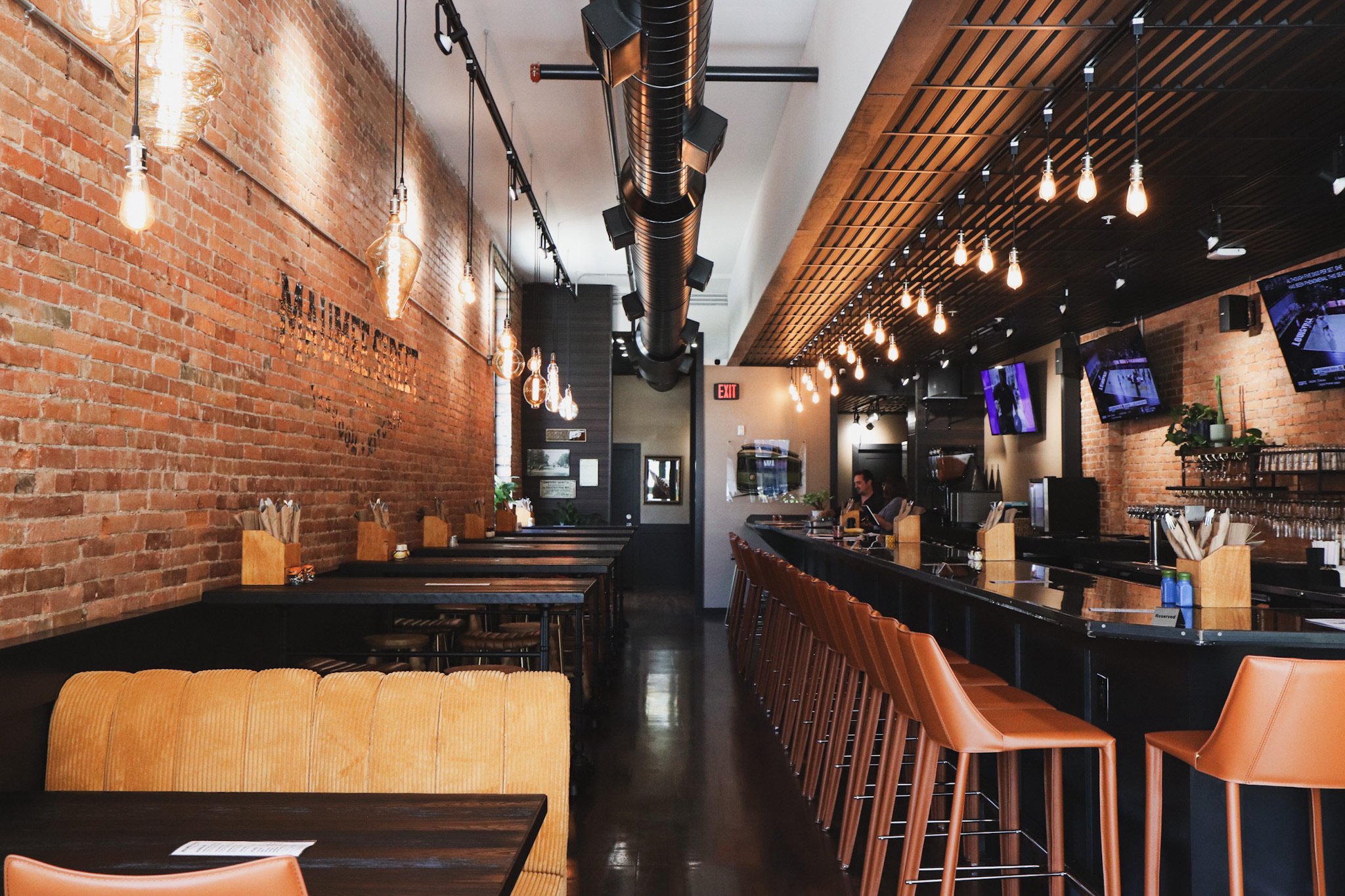 The taproom at Maumee Street